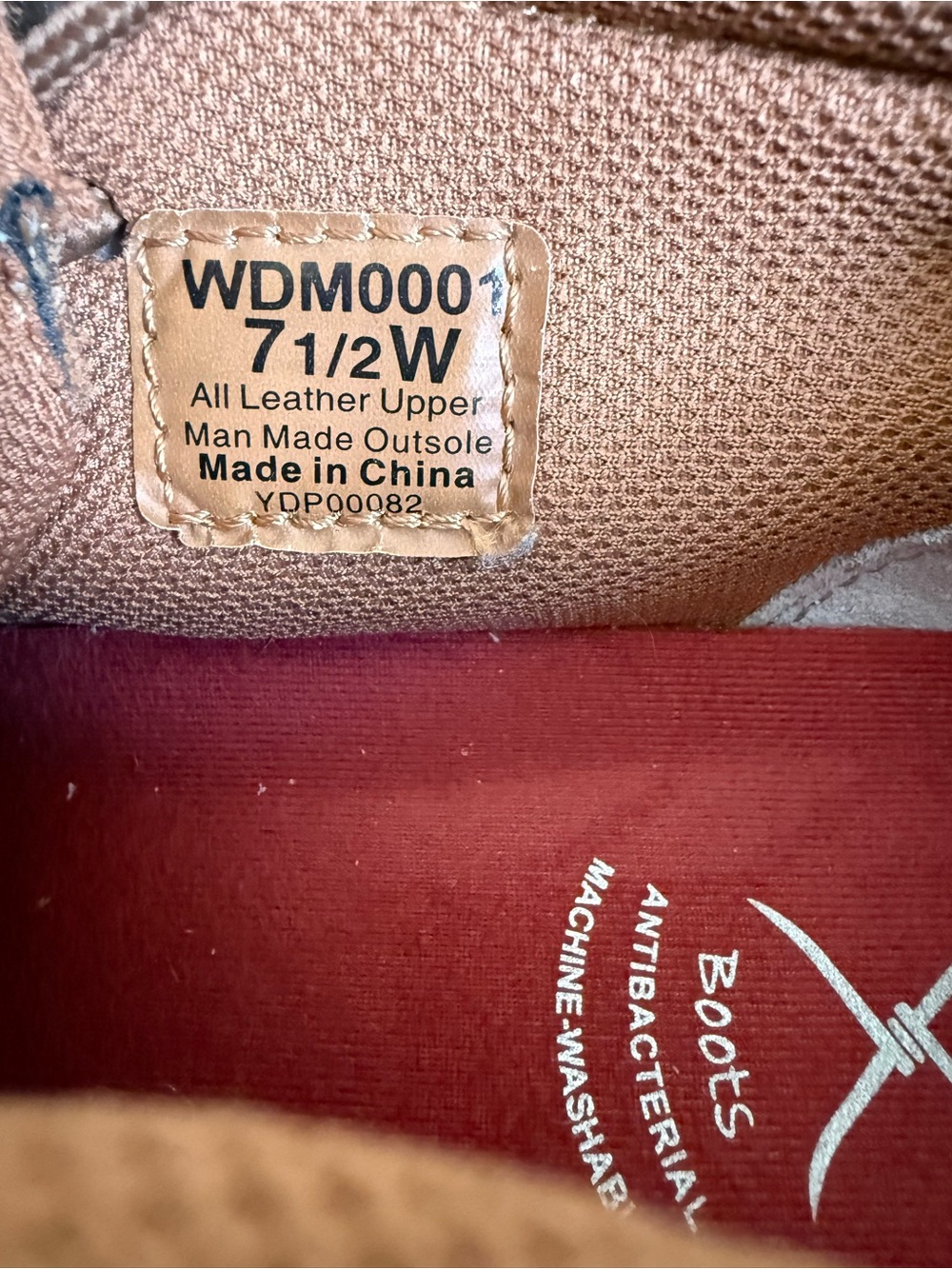 Twisted X Chukka Driving Leather Moccasin in Distressed Saddle Brown, sz 7.5 - Picture 11 of 15